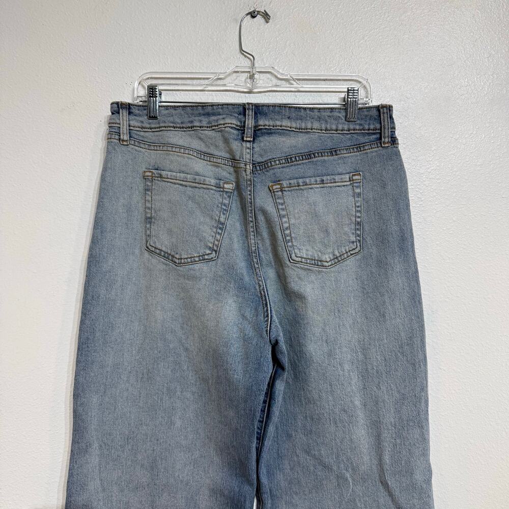 Wild Fable Light Wash High Rise Baggy Jeans Sz 10R - Picture 8 of 10